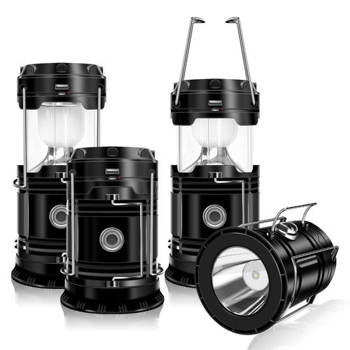 Pack solar camping lantern - solar,
