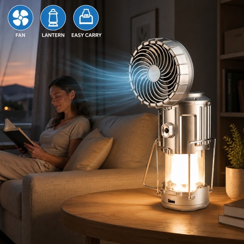 Led camping lantern - in,