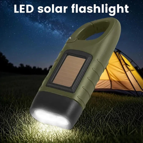 Hand crank solar powered - hand,