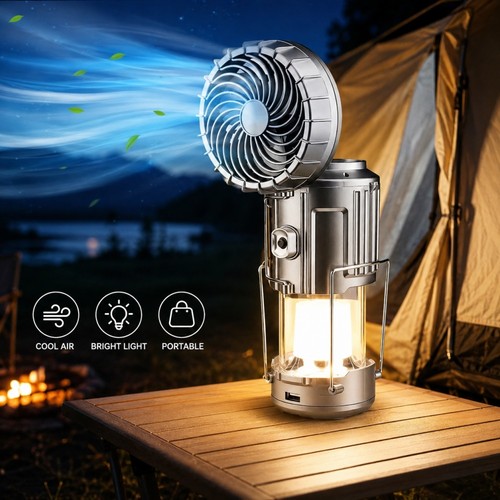Solar camping lantern with - camping,