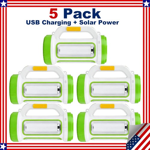 5pcs solar handheld - solar, led