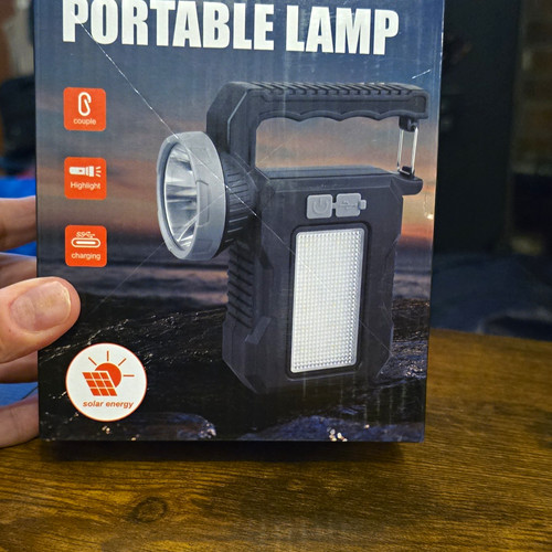 Led solar charging - solar, handheld