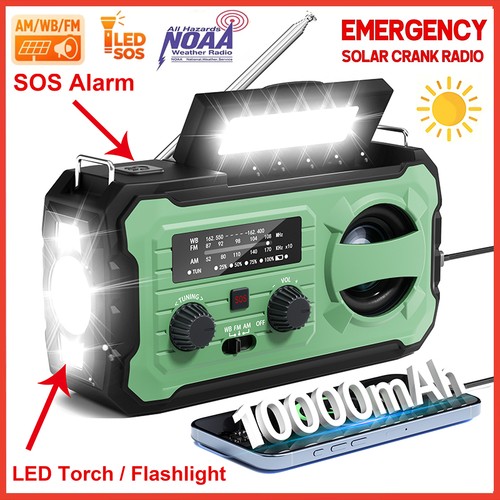 Emergency solar hand crank - hand,